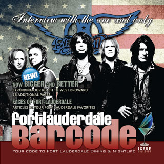 Aerosmith Magazine Cover for The Barcode Magazine
